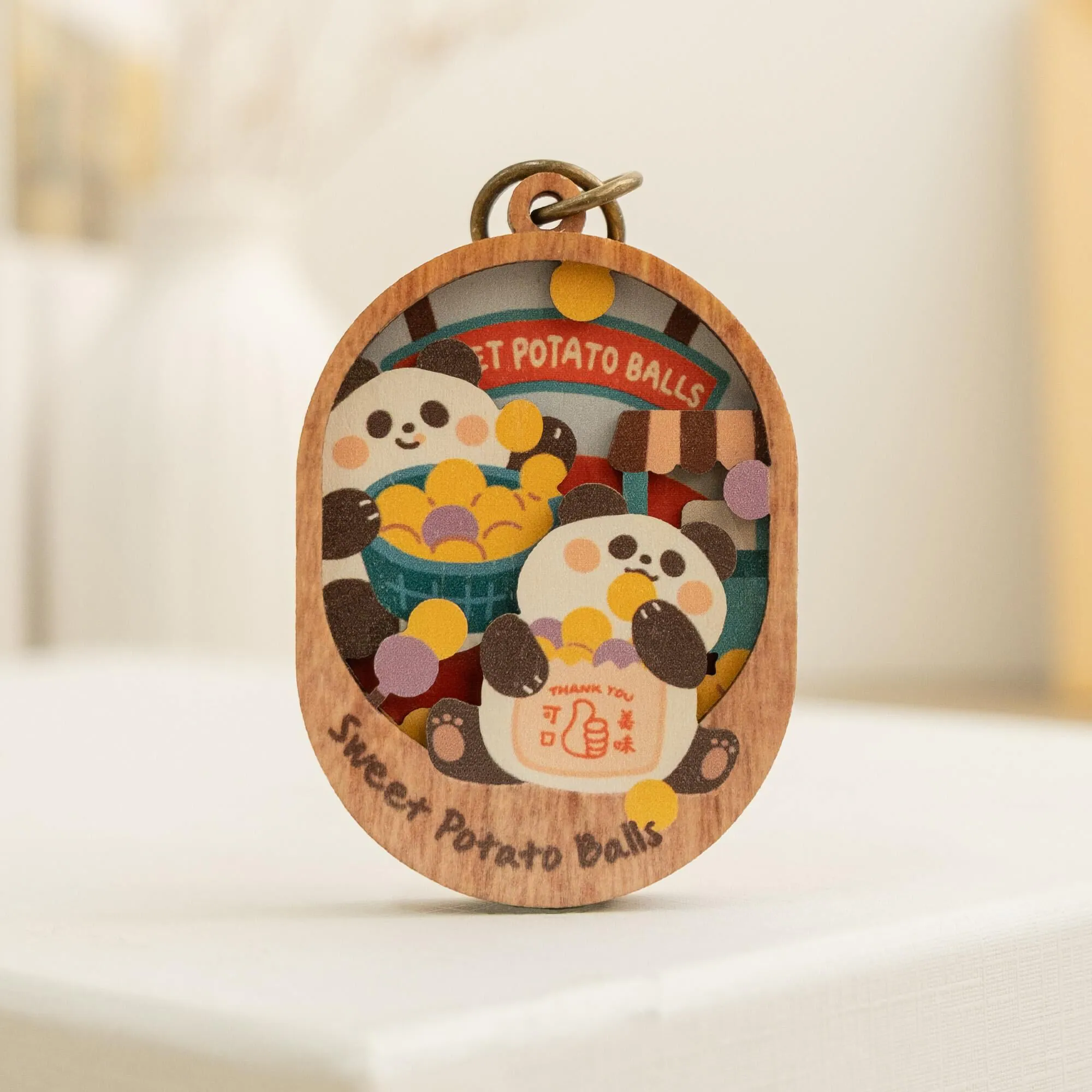 Woodtime Mini Mirror 迷你木質鏡子主圖
